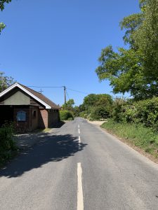 Back Lane looking North