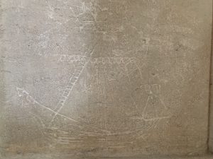 St Nicholas Church Ship Graffiti