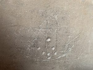 St Nicholas Church Ship Graffiti