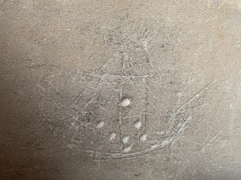 St Nicholas Church Ship Graffiti