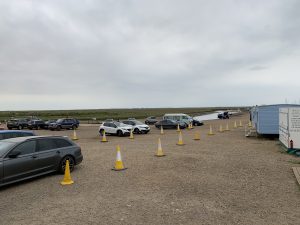 Carnser Car Park by the quay