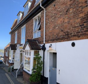 The Moorings looking down High Street to Quay