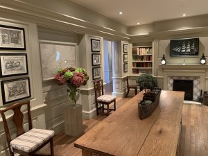 Blakeney Hotel reception area