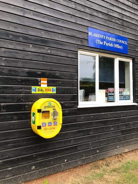 Parish Office Defibrillator